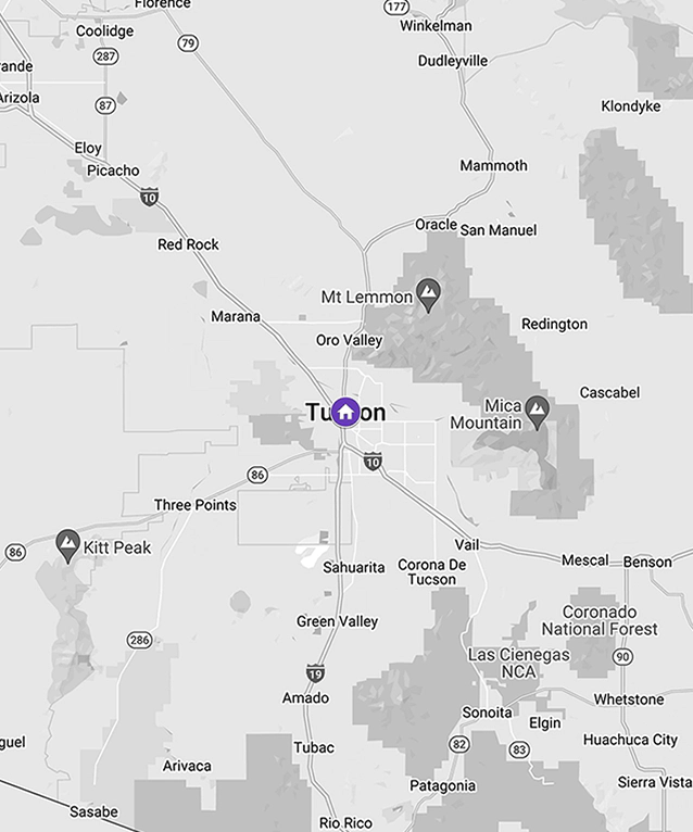 priority appraisals llc small map tucson az